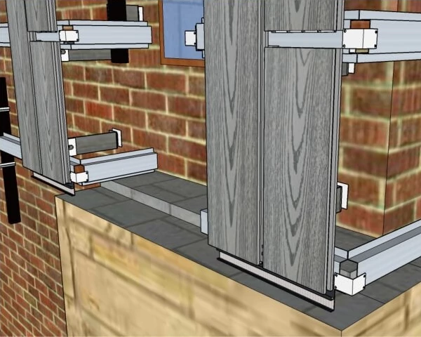 Vytvorenie konštrukcie bez použitia stavebných hmôt tzv. suchá výstavba nie je závislá od počasia, či ďalších súvislostí